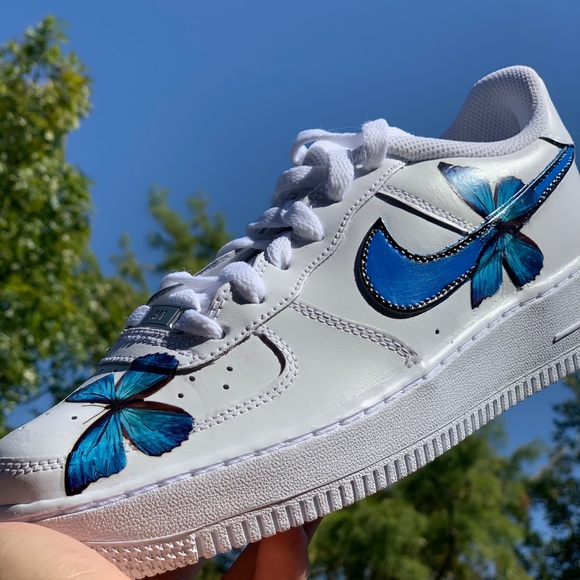 Brand new Nike Air Force 1 customs Size woman’s 8 - Picture 5 of 6